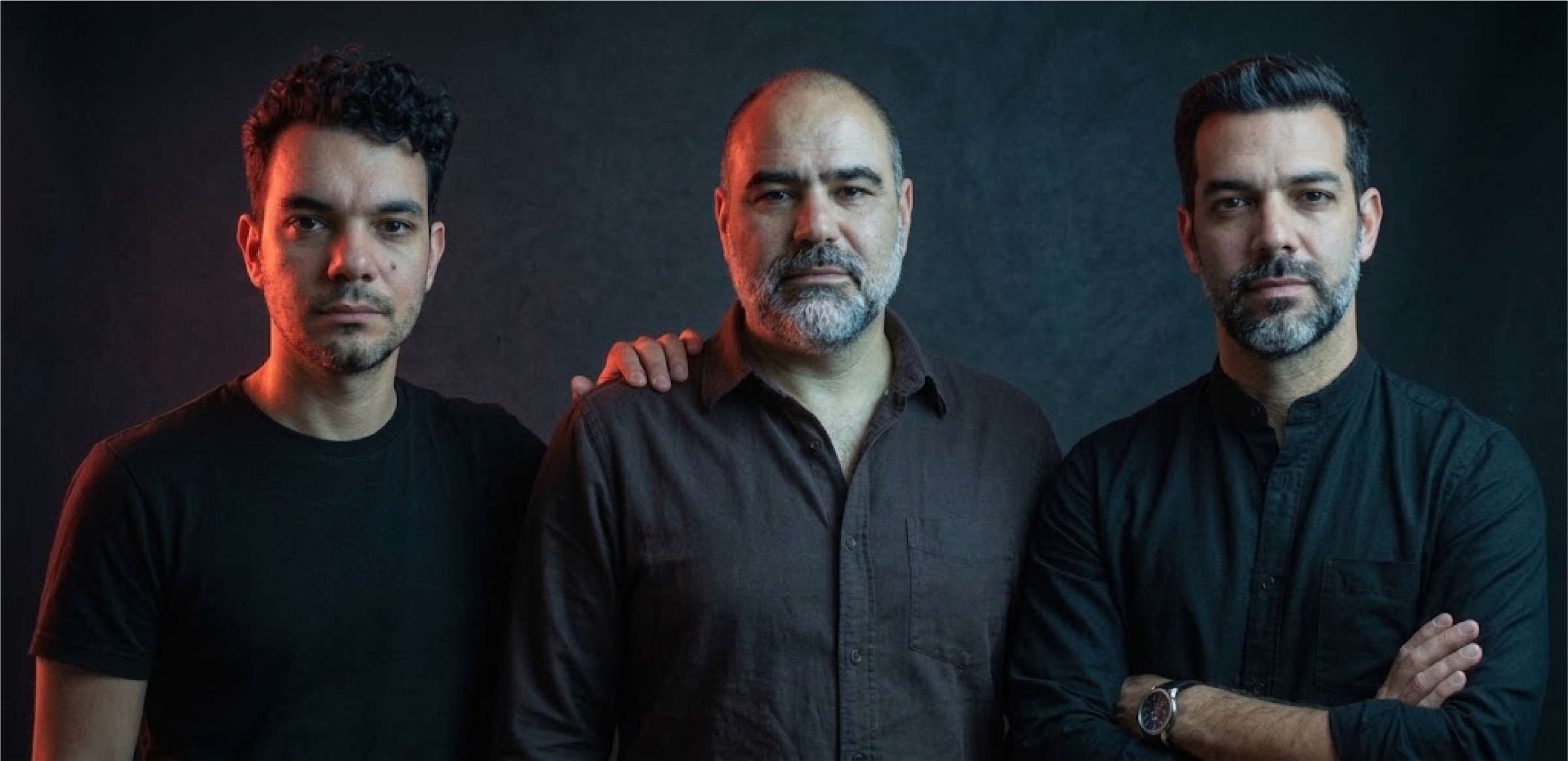 Jorge, Mauricio y Rodrigo, fundadores de LXVE